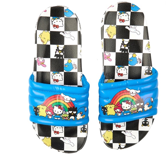 Hello Kitty Men’s Sport Slide Sandals Various Size - Picture 1 of 8